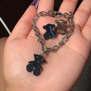 Tous bracelet and earring set